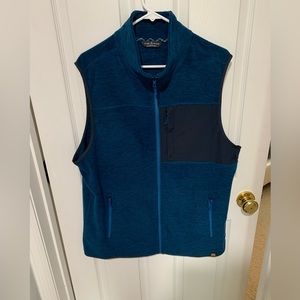 Alpine Design Vest Mens Large Blue Fleece NWOT